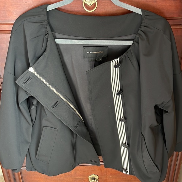 BCBG Max Azria Gorgeous Black Jacket Small - Picture 4 of 8